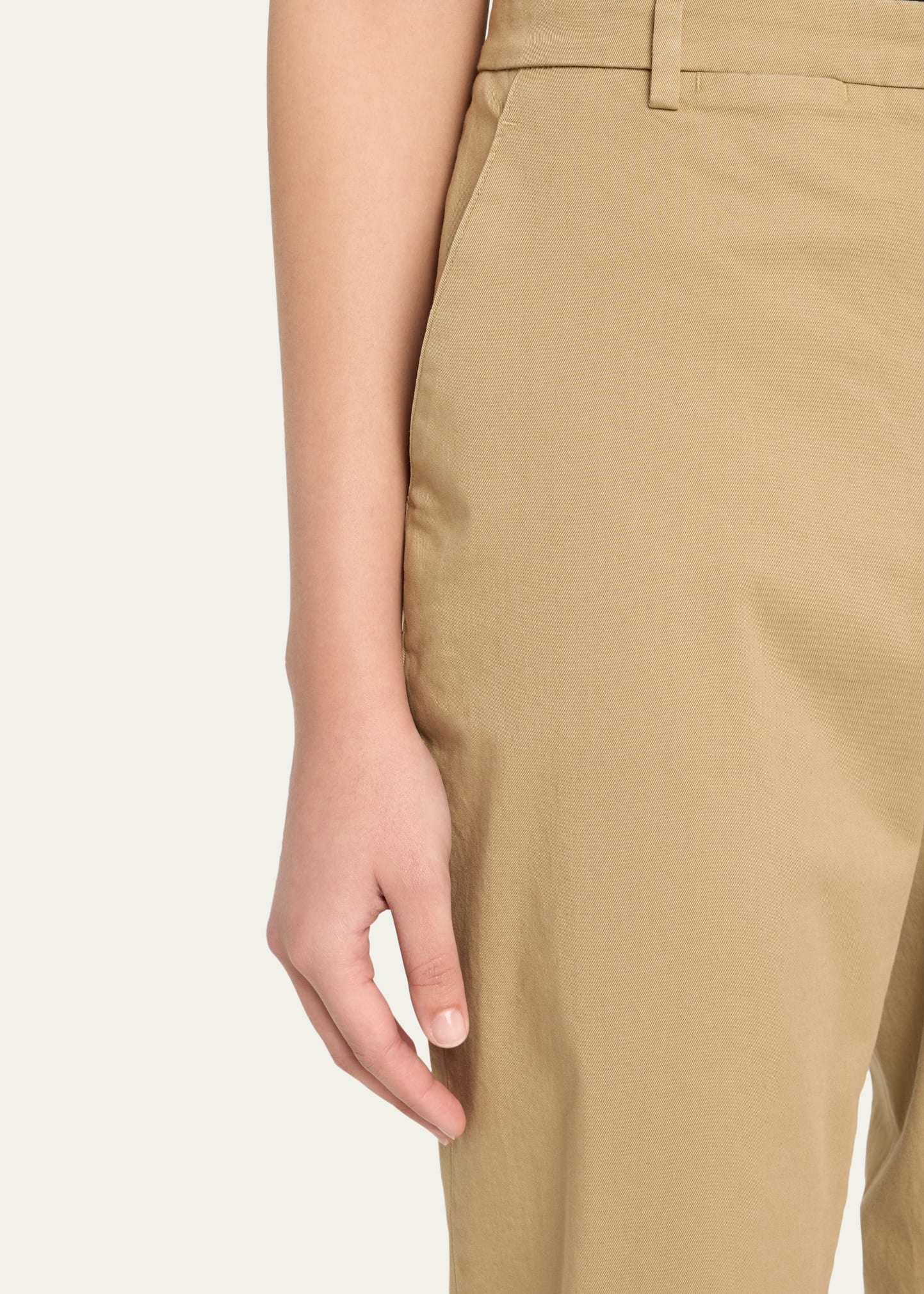 Mid-Rise Chino Pants - 5