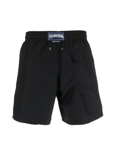 Palm Angels x Vilebrequin logo-patch swimming shorts outlook