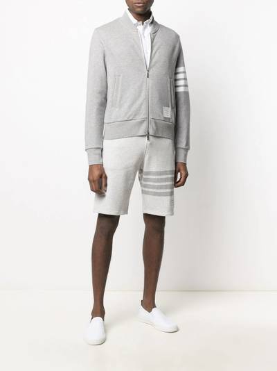 Thom Browne 4-Bar motif performance jacket outlook