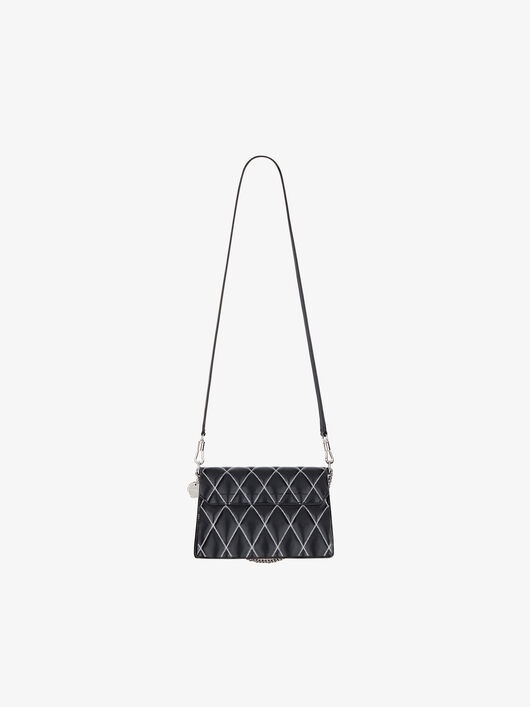 SMALL GV3 BAG IN DIAMOND QUILTED LEATHER - 5