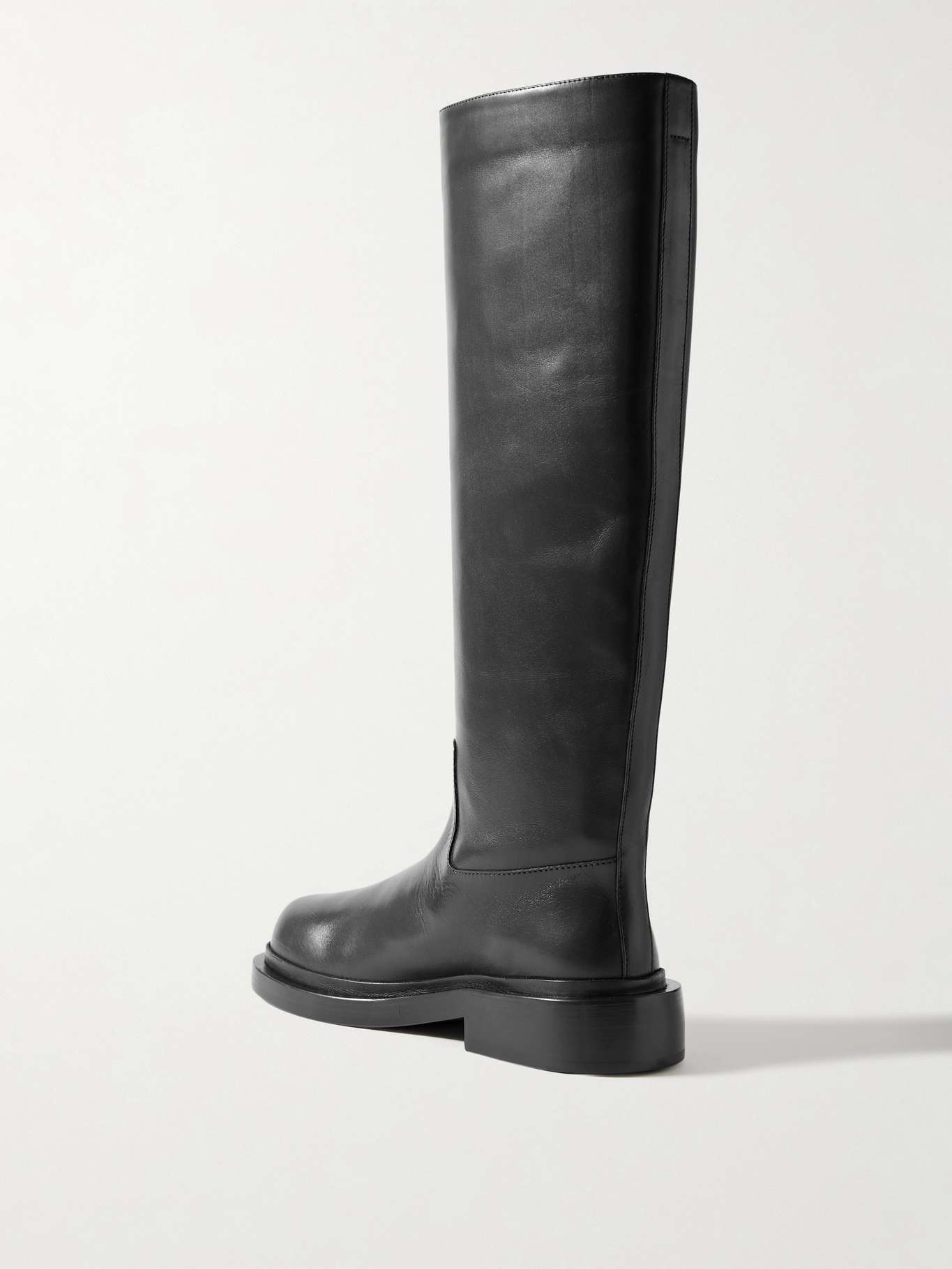 Leather knee boots - 3