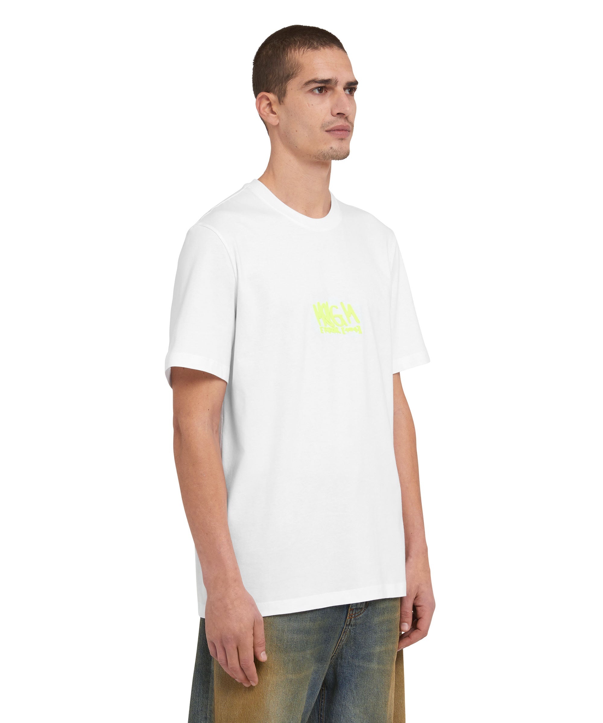 T-Shirt with graffiti logo - 4