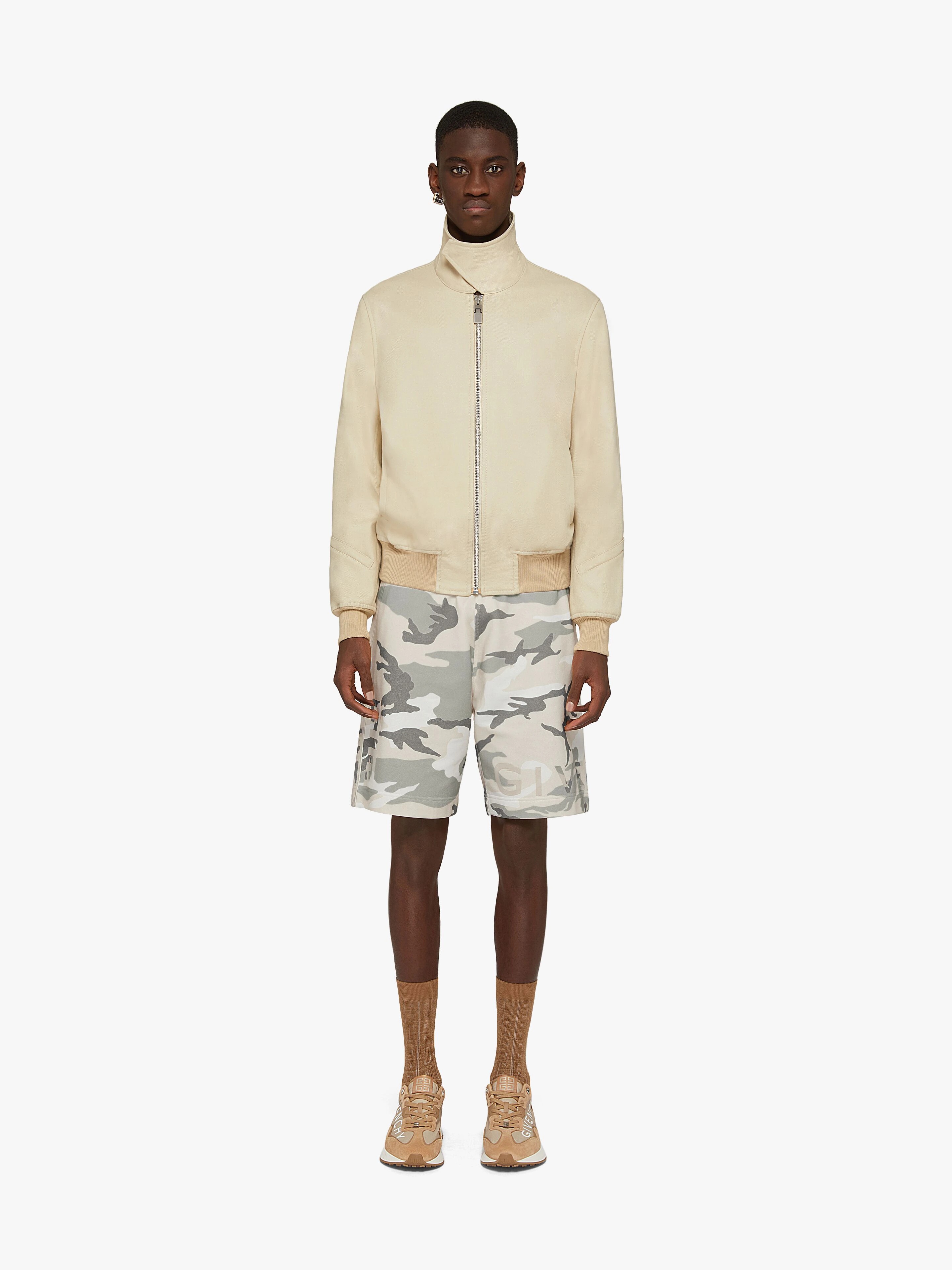 BERMUDA SHORTS IN PRINTED FLEECE - 2