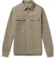 Virgin Wool-Blend Overshirt - 7