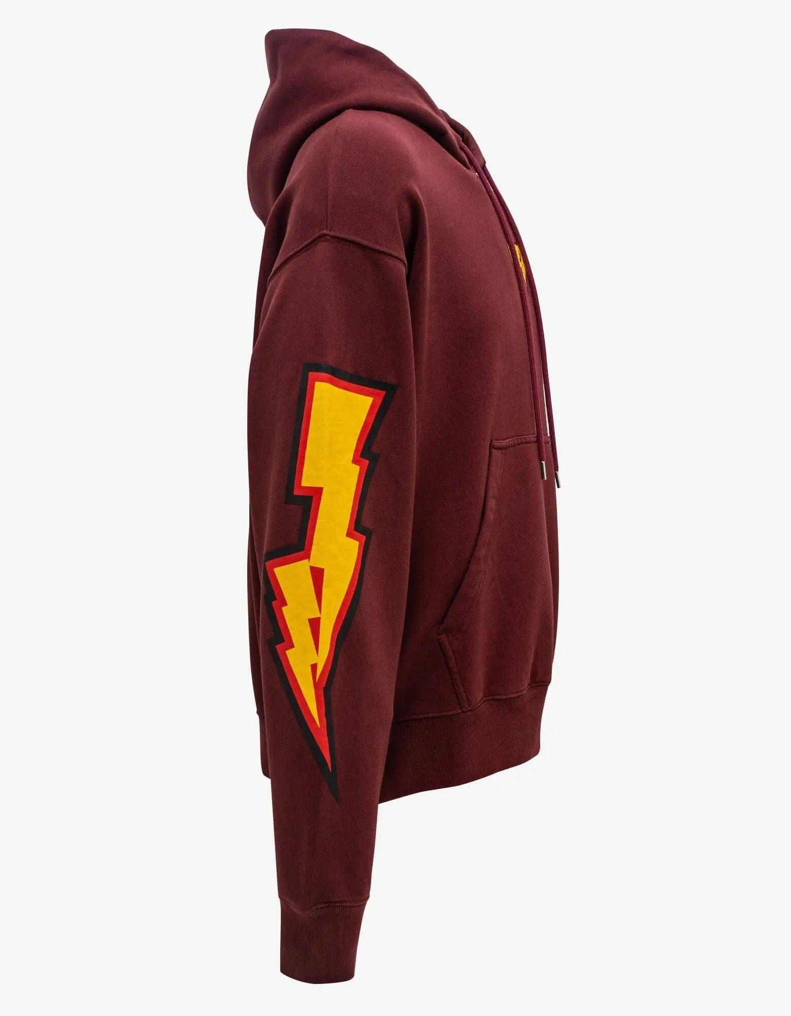 Off-White Burgundy Thunder Stable Skate Hoodie - 6