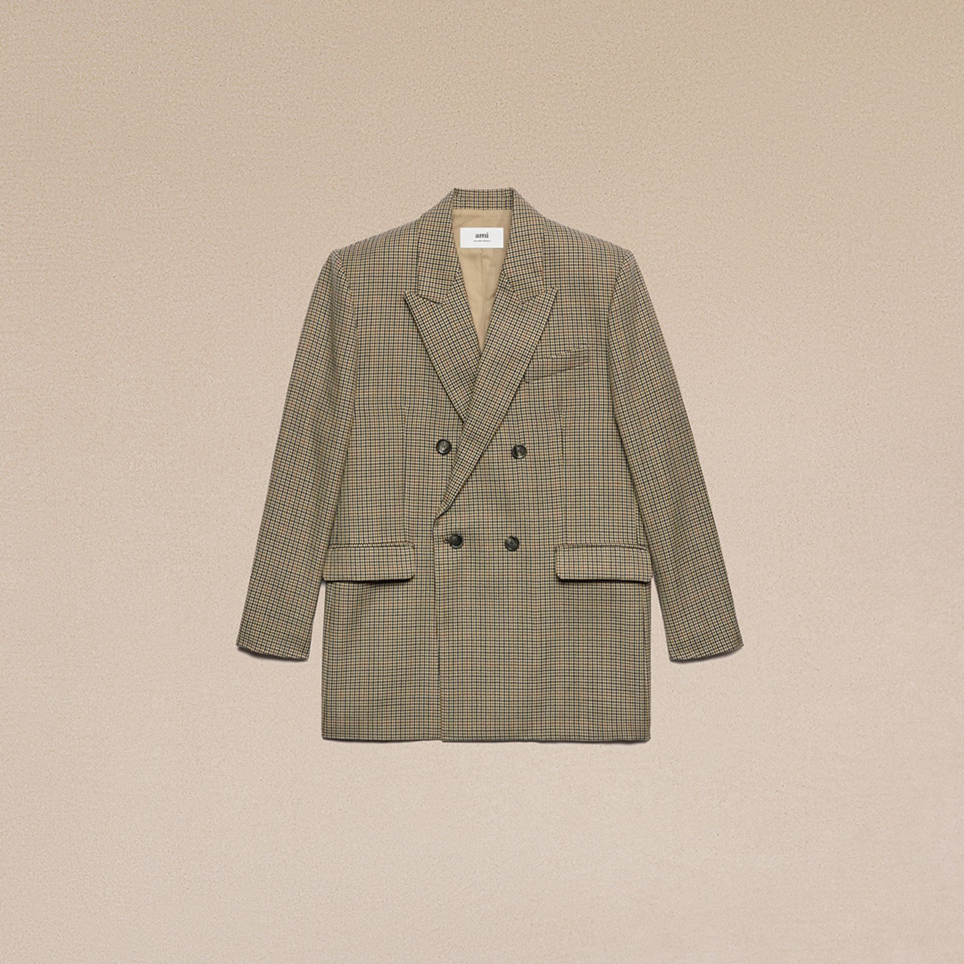 ジャケット AMI PARIS DOUBLE-BREASTED OVERSIZED JACKET AMI Paris Double Breasted Oversized Jacket | REVERSIBLE