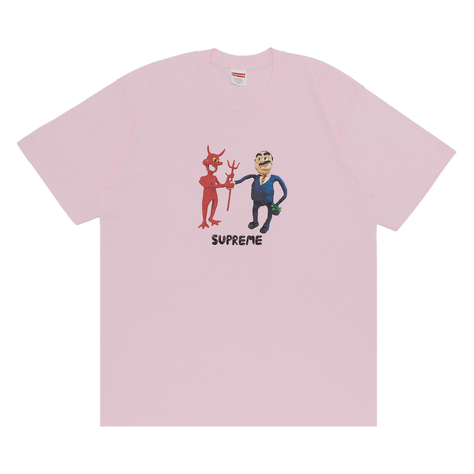 Supreme Business Tee 'Light Pink' - 1