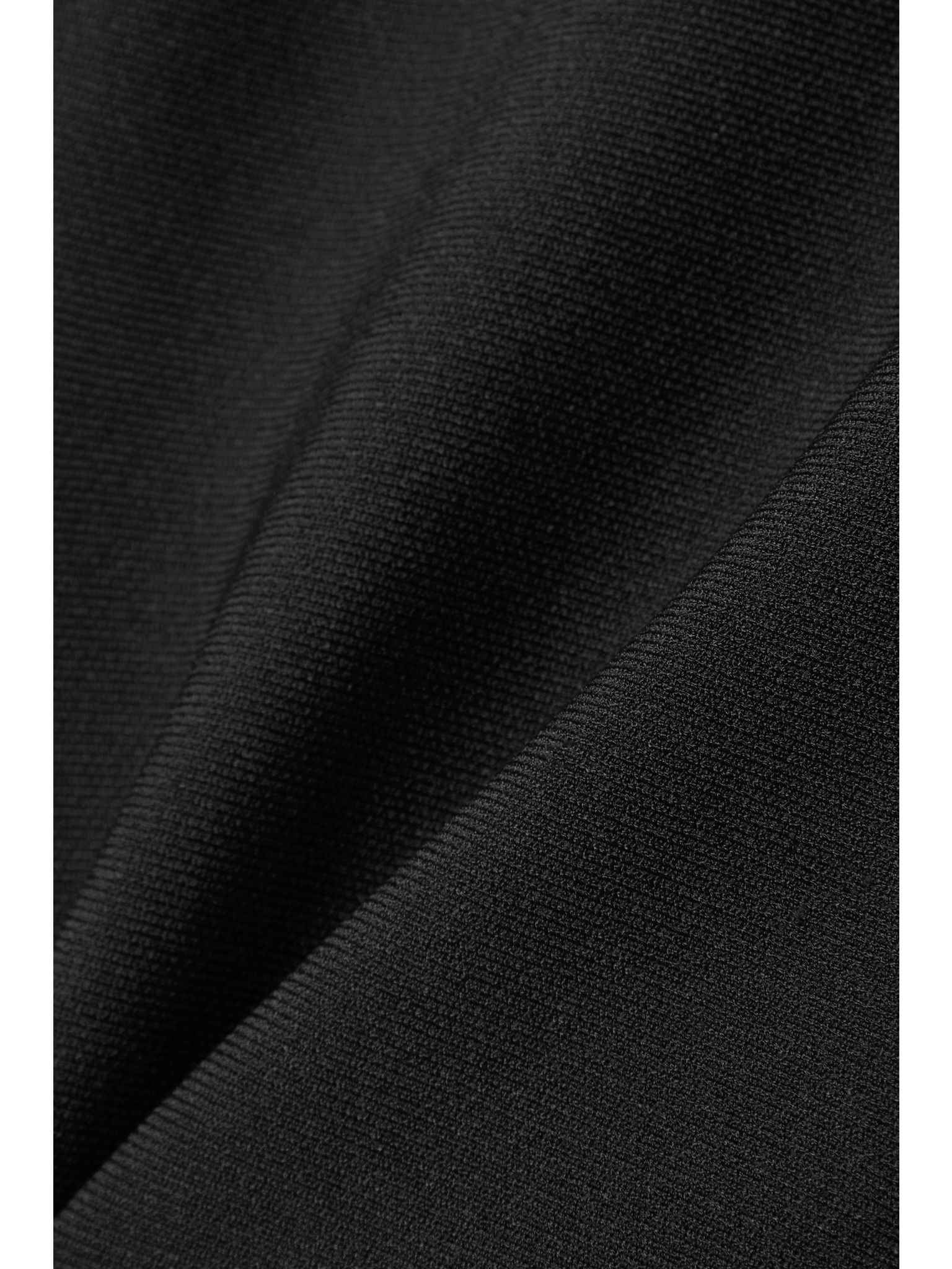Hourglass stretch-ponte mini dress Black - 4