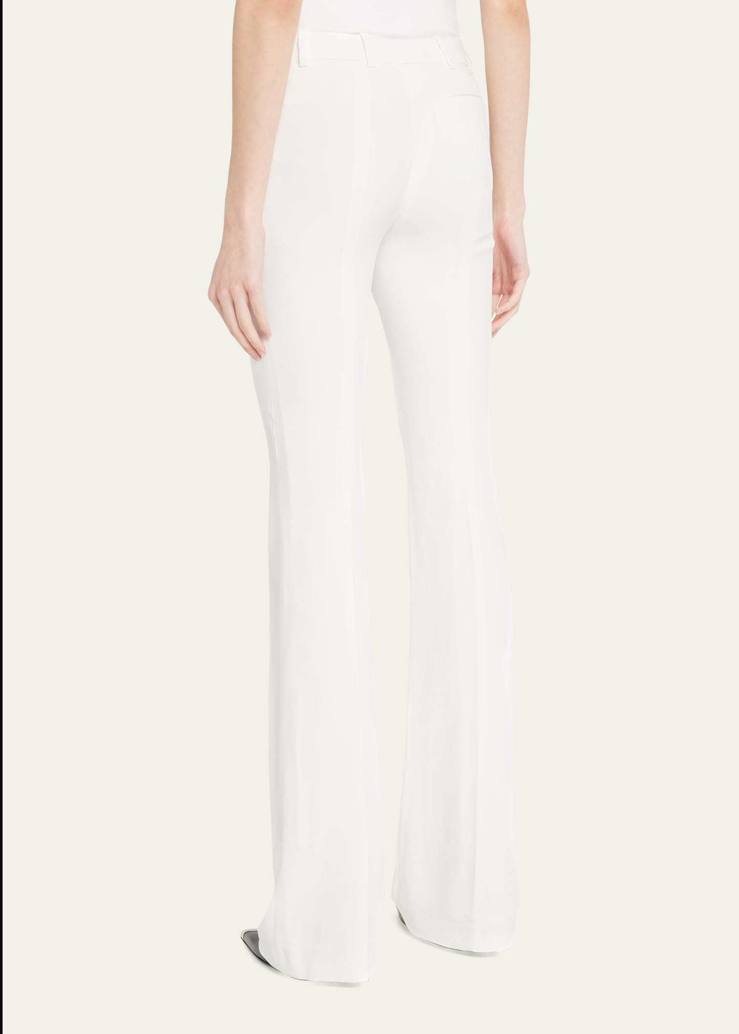 Leaf Crepe Classic Suiting Pants - 3