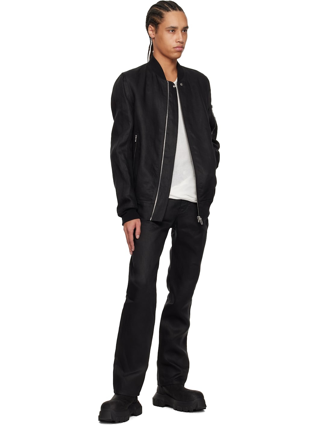 Black Hollywood Headon Utility Jeans - 4