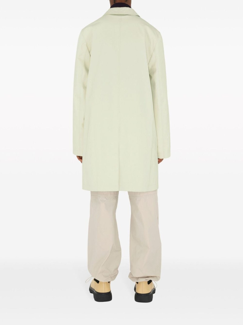 classic-collar cotton trench coat 4