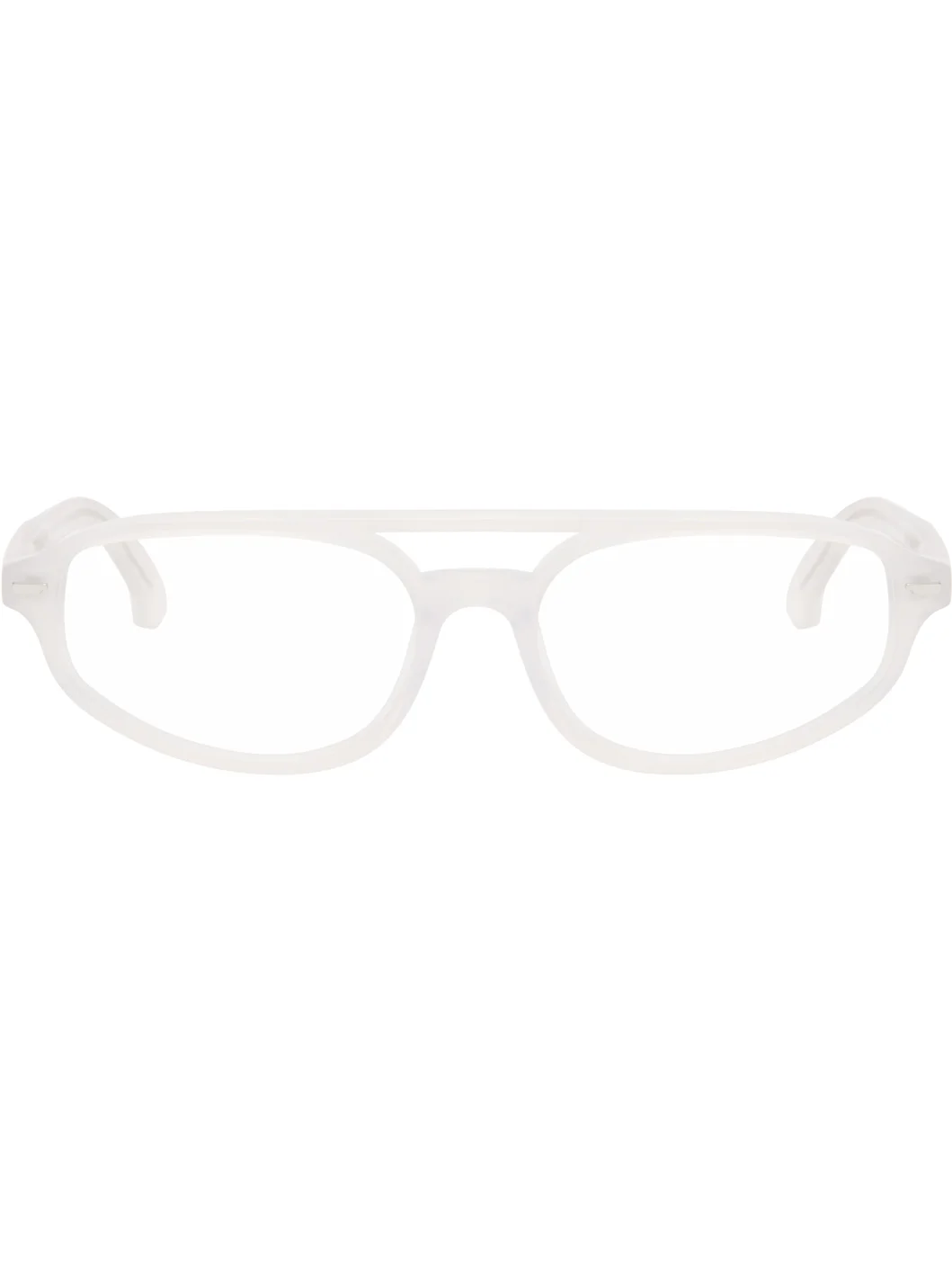 White Numero 153 Glasses - 1