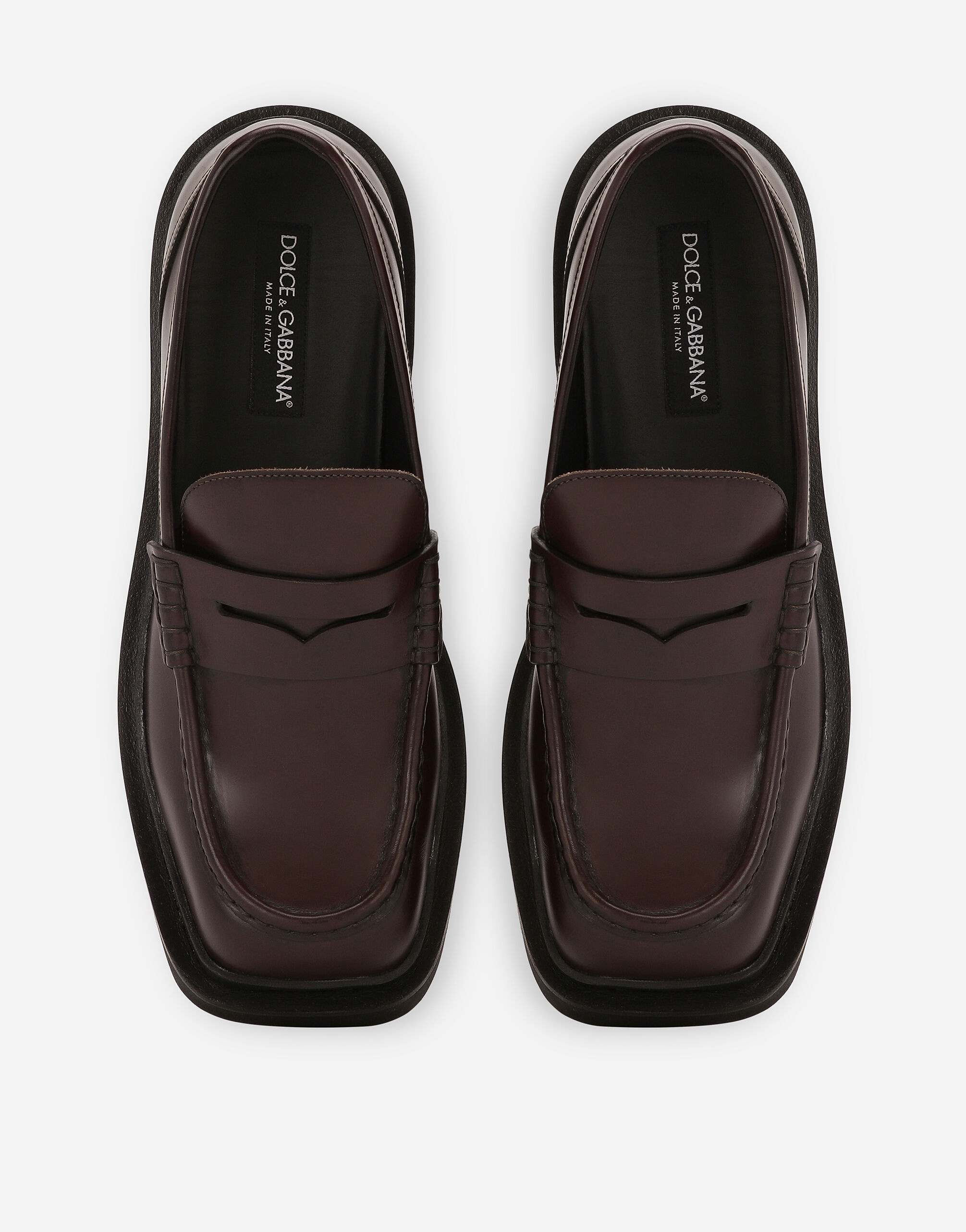 Calfskin loafers - 4