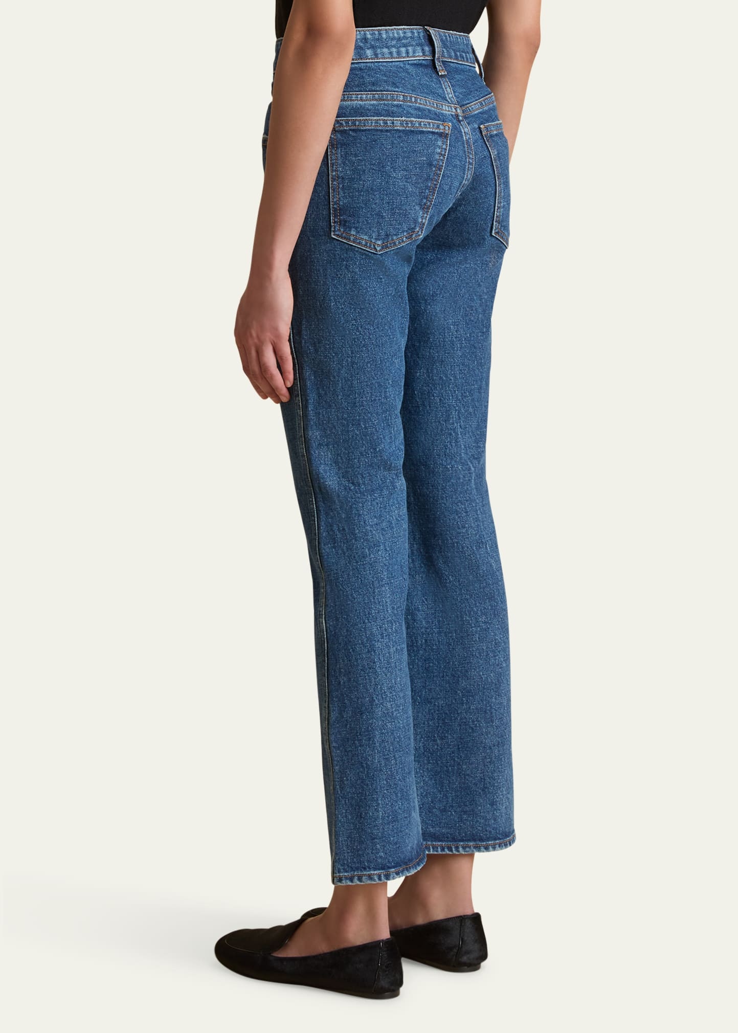 The Vivian Cropped Boot-Cut Jeans - 3