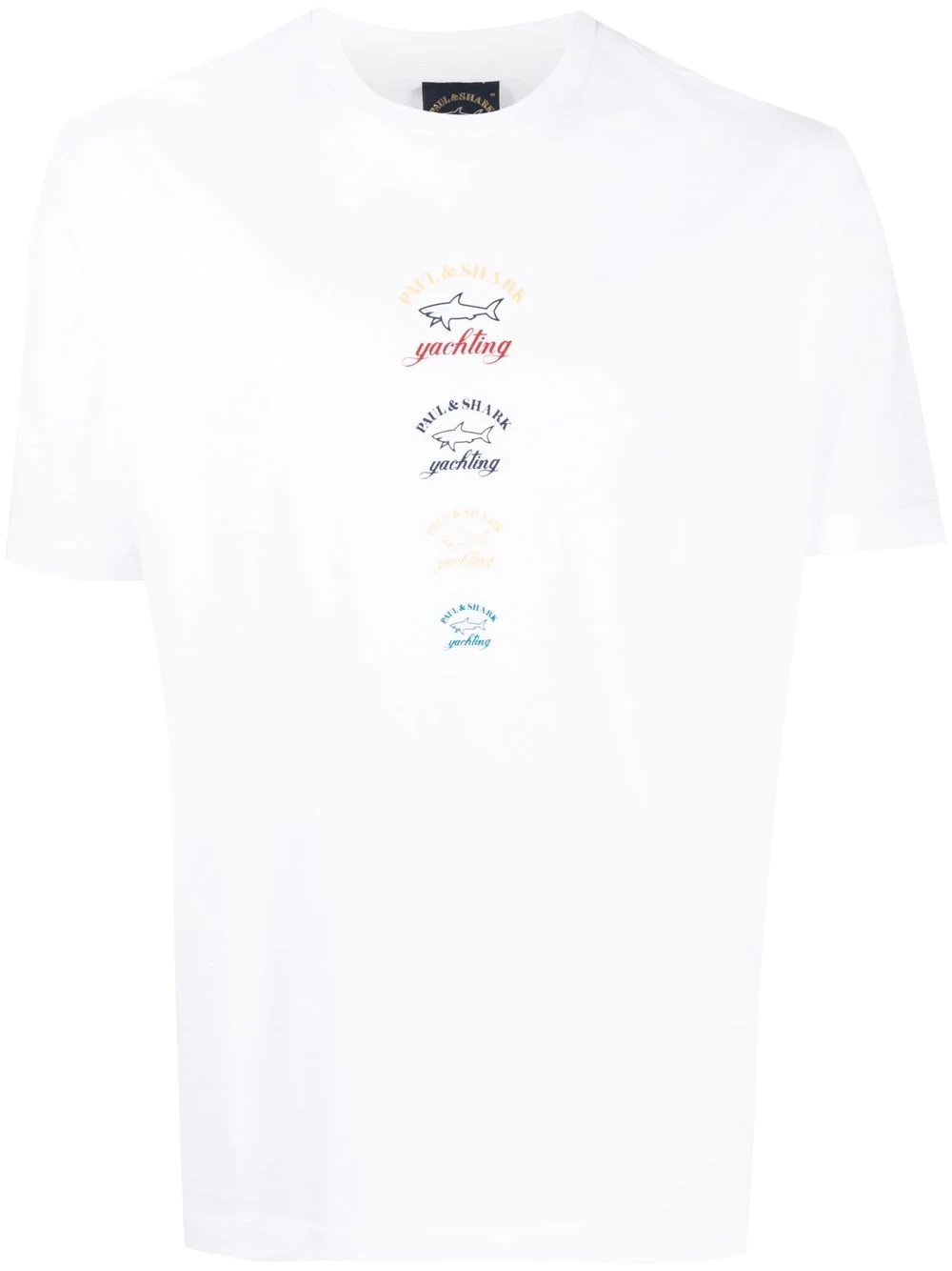 logo-print T-shirt - 1