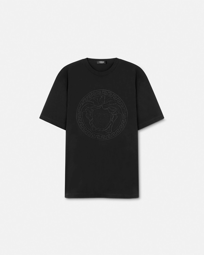 Embroidered Medusa T-Shirt - 1