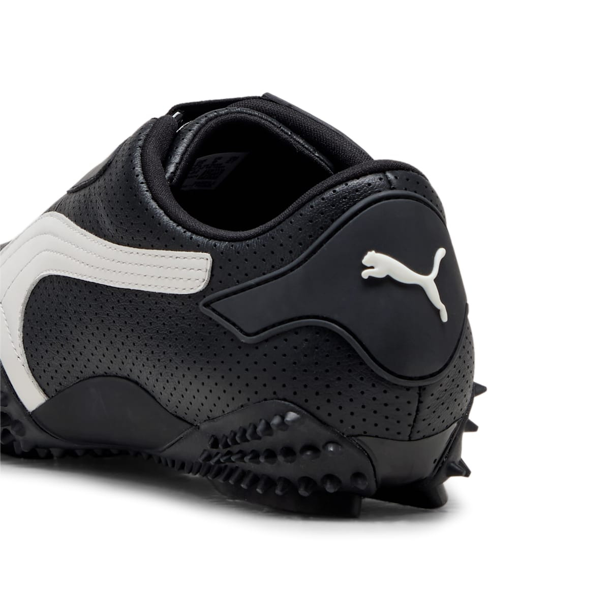 PUMA Mostro Perforated Leather 'Black White' 397331-02 - 6