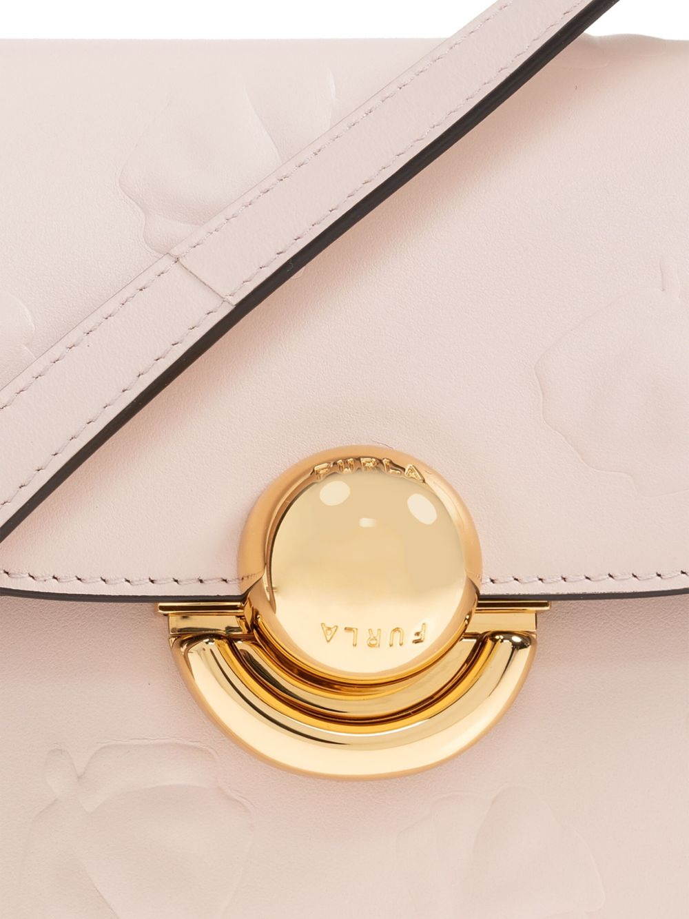 mini Sfera embossed-leather crossbody bag - 5