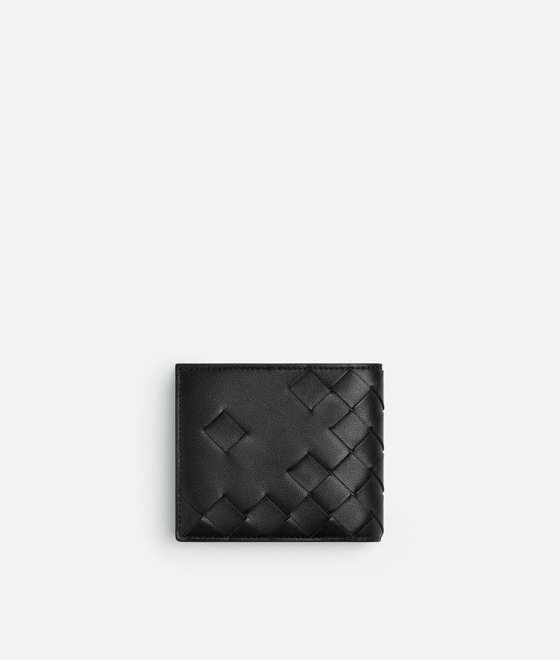 Intrecciato Bi-Fold Wallet With Coin Purse 3