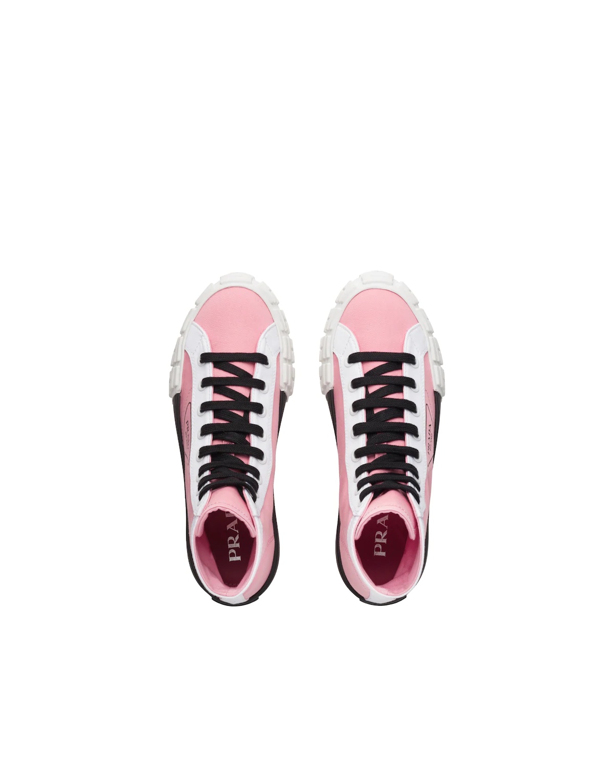 Gabardine high-top sneakers - 2