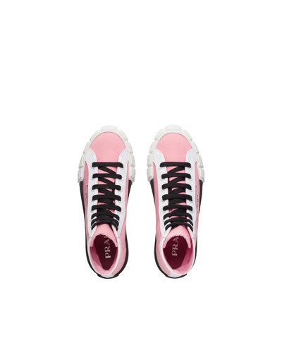 Prada Gabardine high-top sneakers outlook