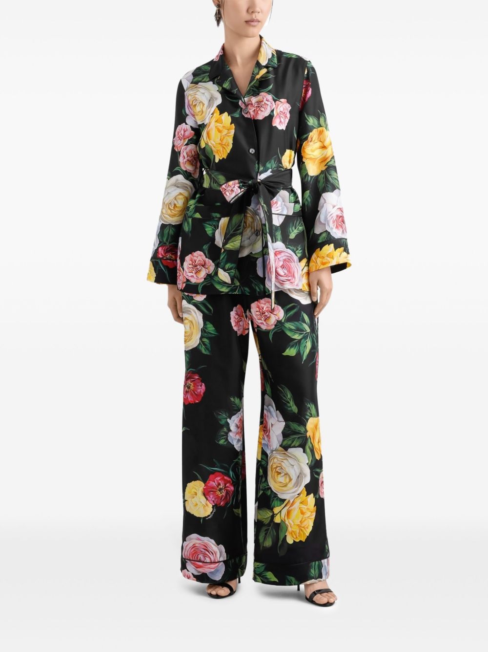 floral-print shirt - 2