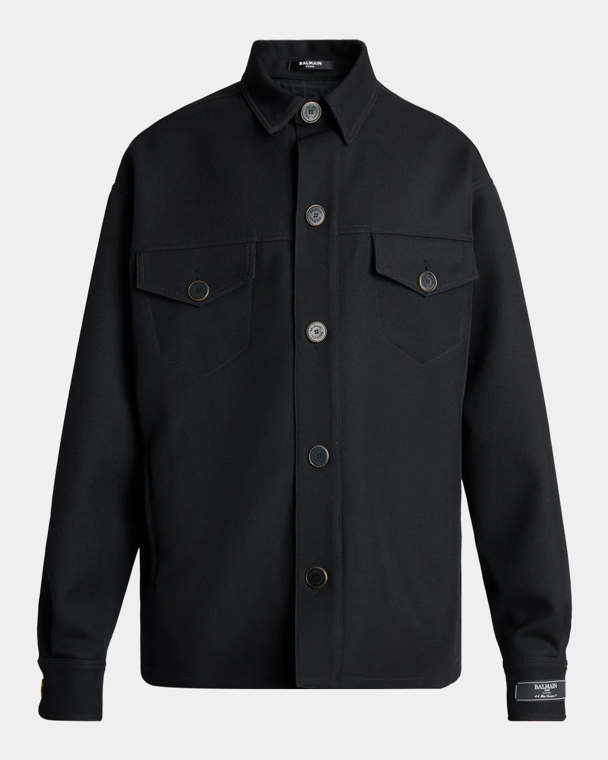 Men's Cotton Twill Overshirt - 1