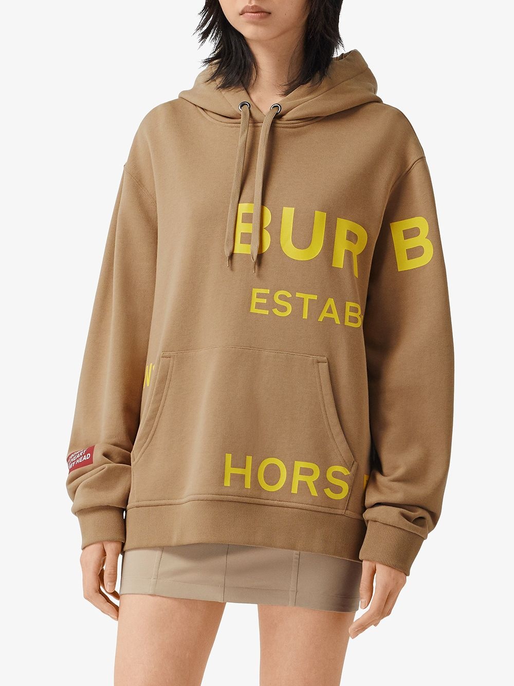 Horseferry logo print hoodie - 3