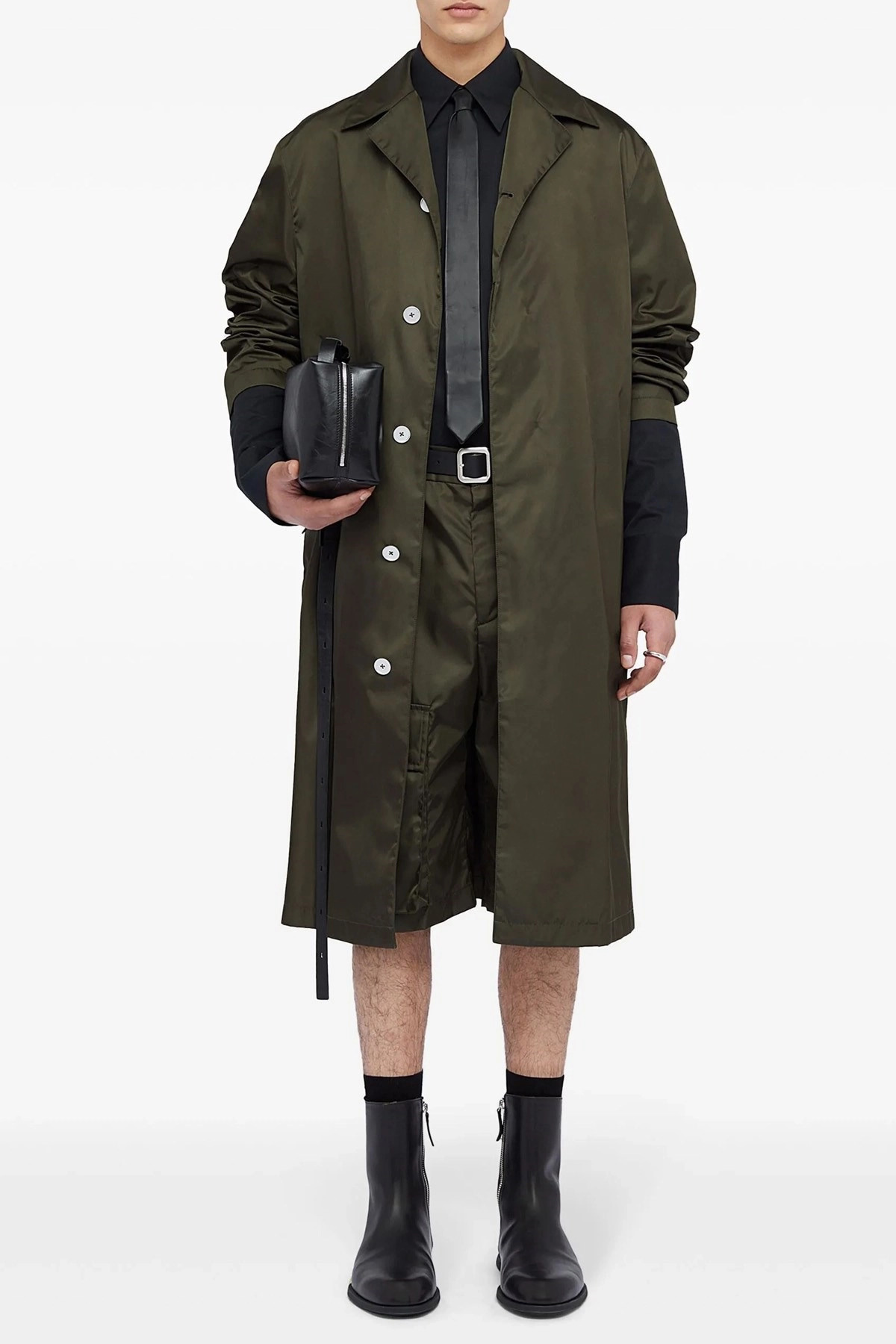 Single-breasted trench coat - 2
