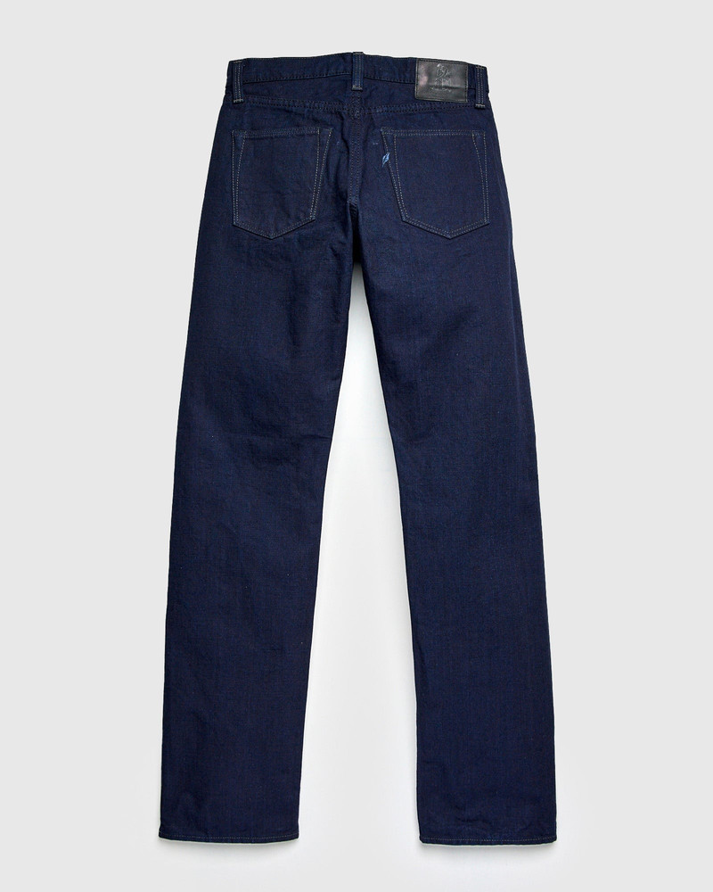 Pure Blue Japan 1176 Double Indigo 13.5oz Duck Canvas Pants - Regular Straight outlook
