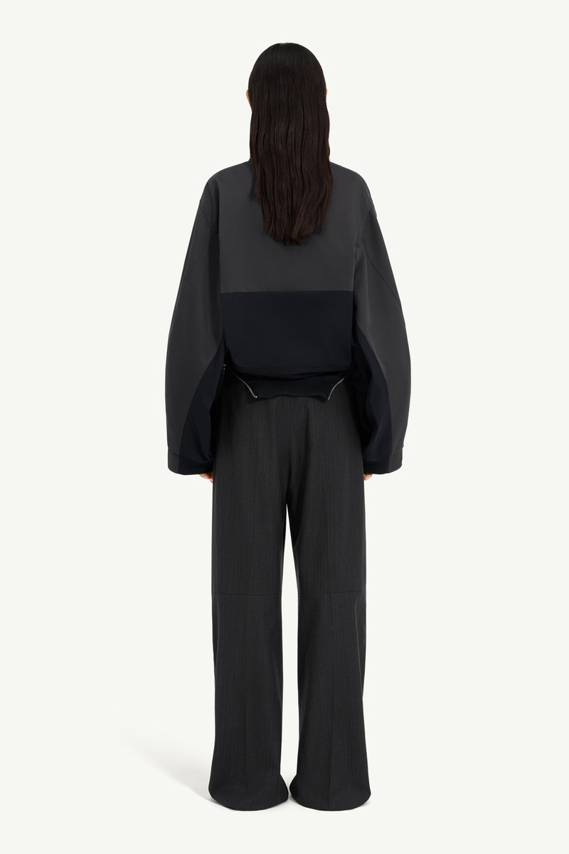 Mirrored two-tone zip jacket 3