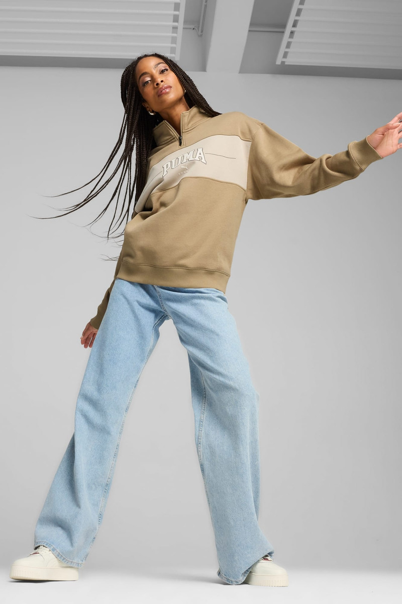 PUMA SQUAD Women's Quarter-Zip Pullover 5