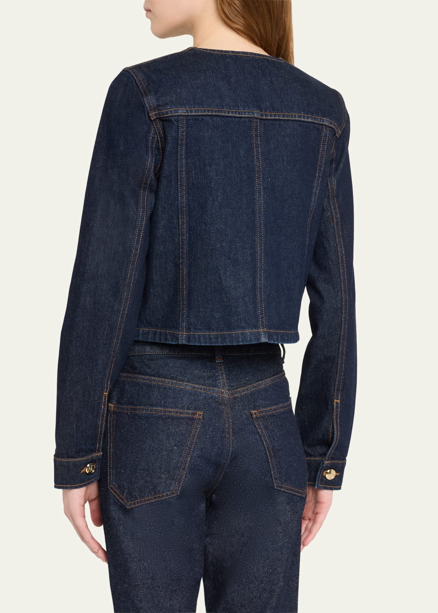 The Sabine Tailored Denim Jacket - 3