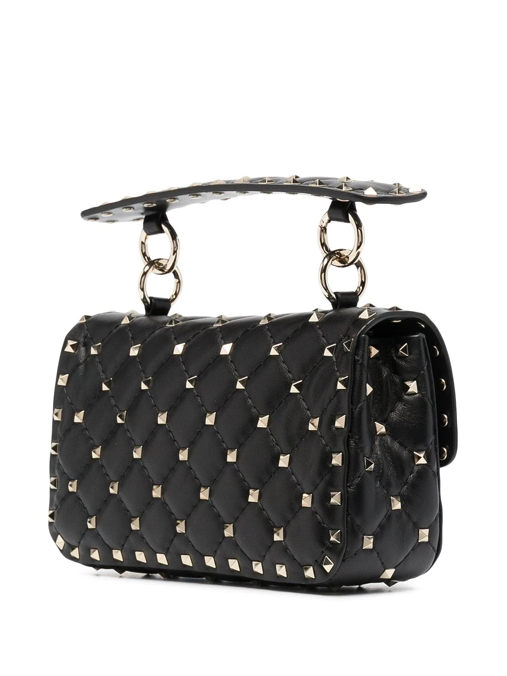 Rockstud-embellished crossbody bag - 4