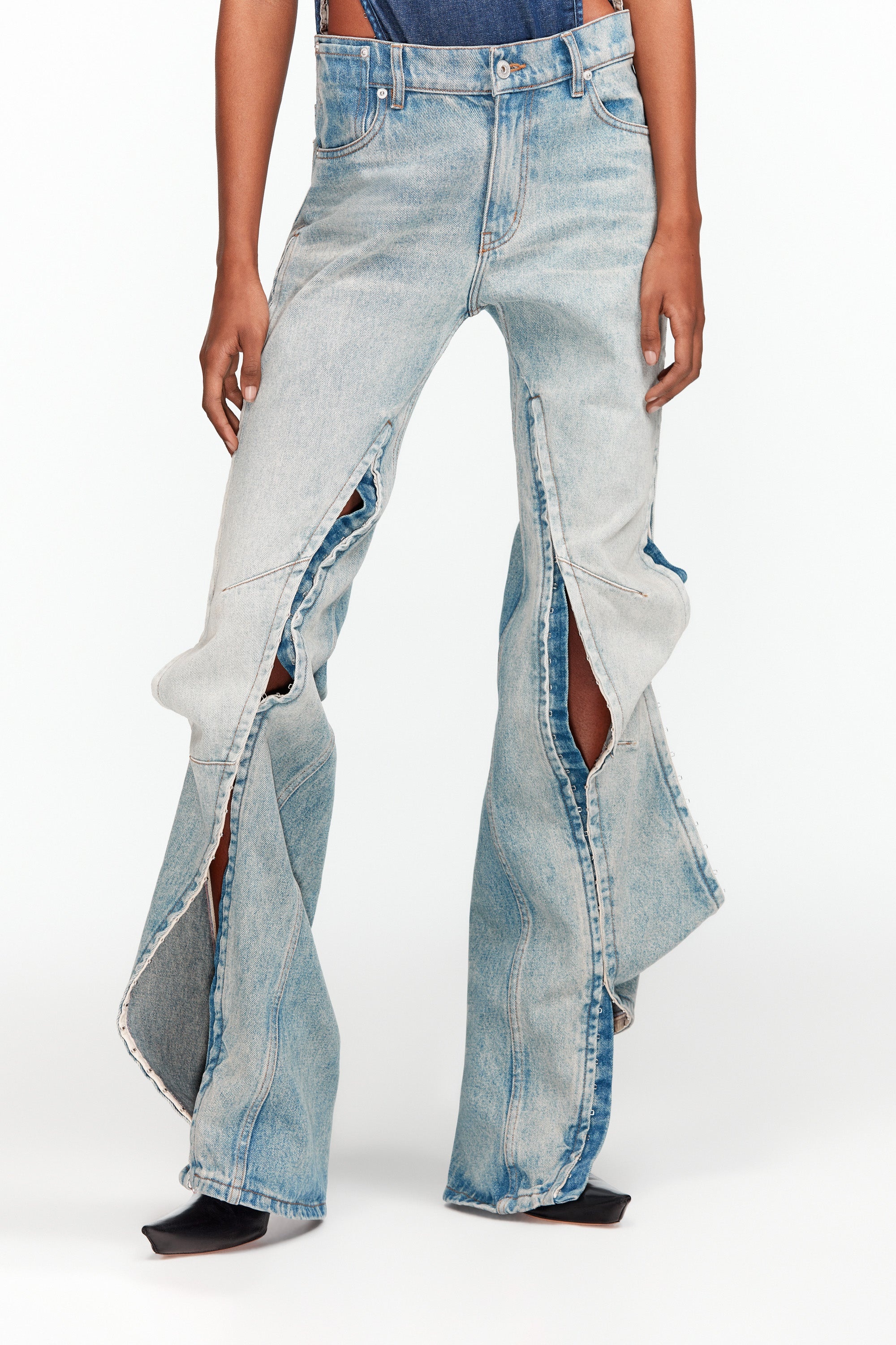 Hook and Eye Slim Jeans - 3