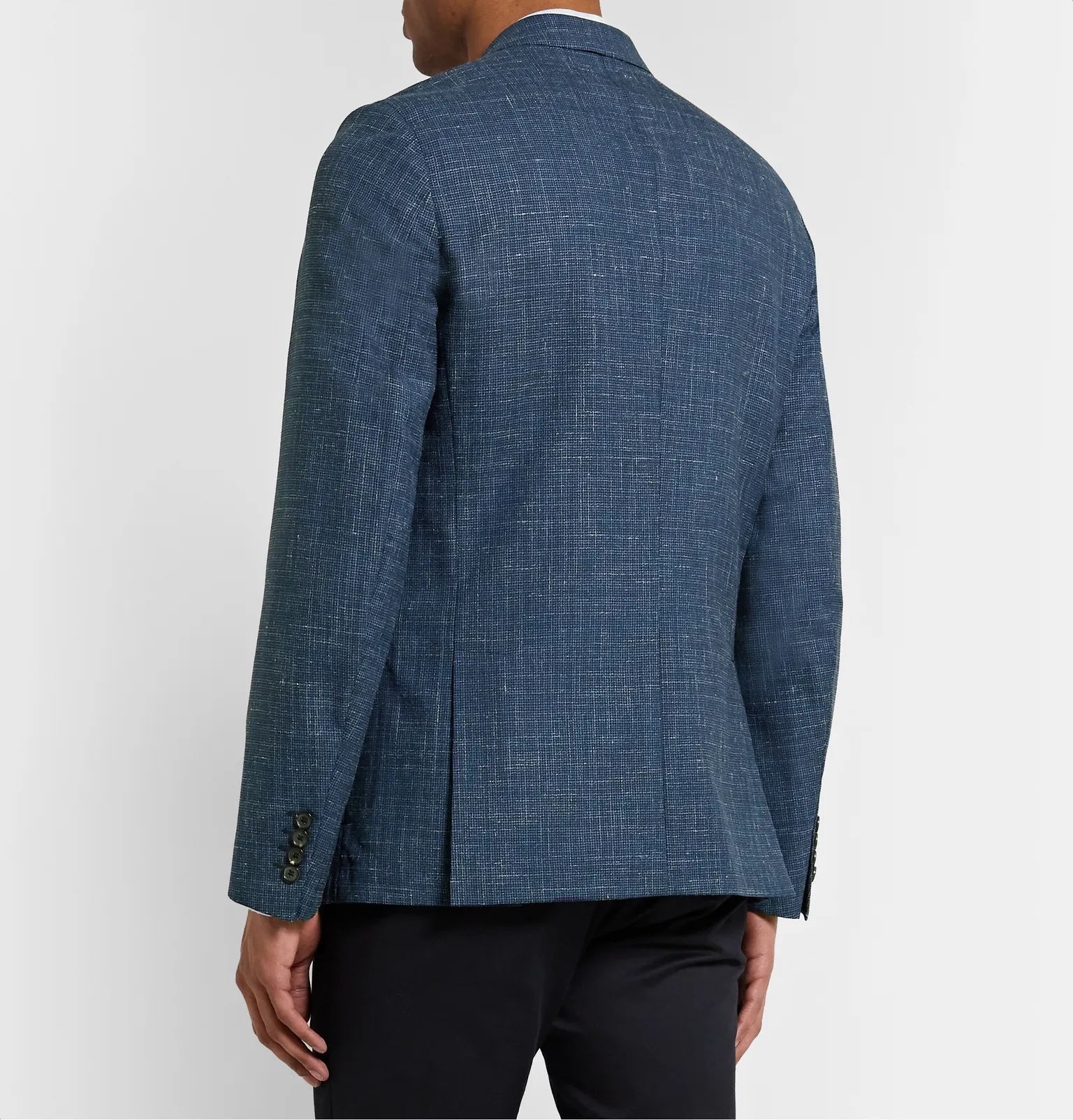 Puppytooth Wool Blazer - 5