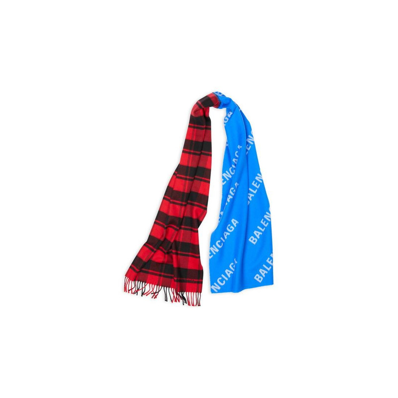 50/50 Scarf in Electric Blue 1