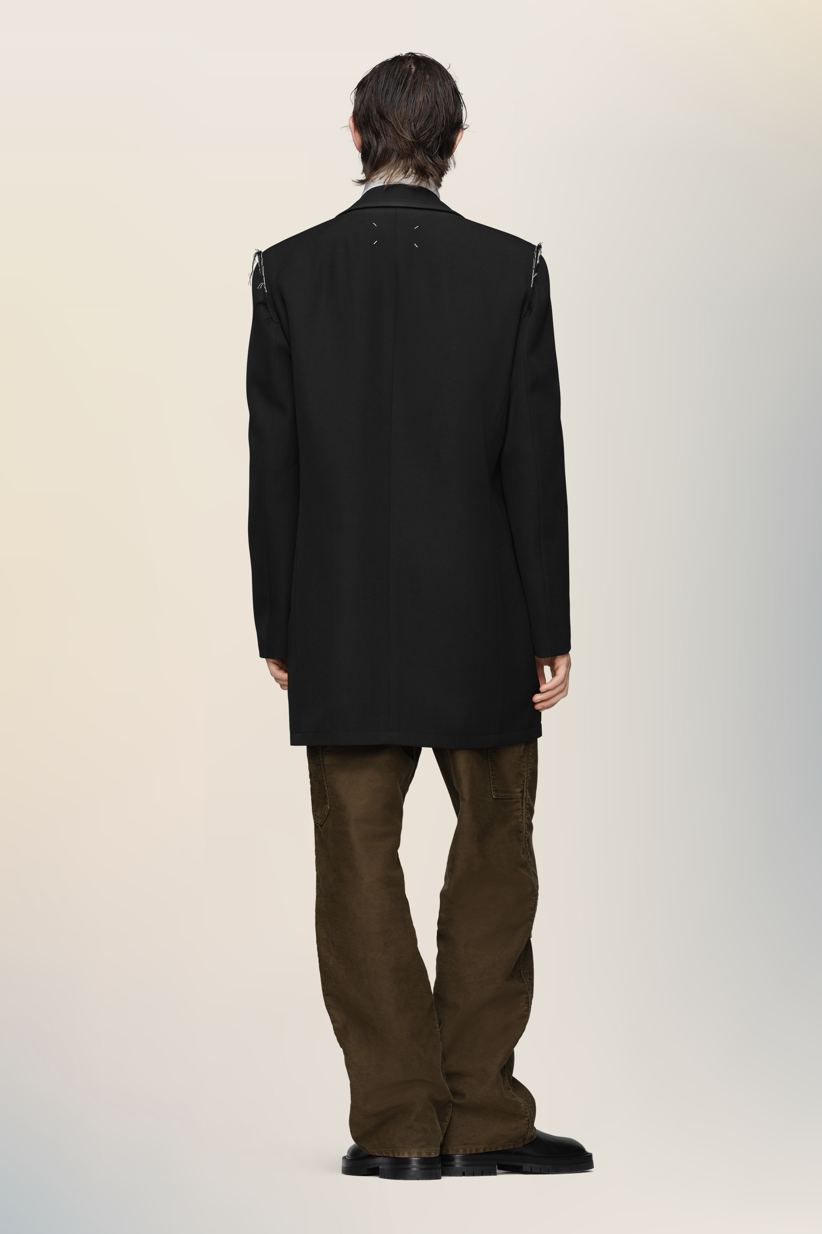 Reversible wool coat - 5