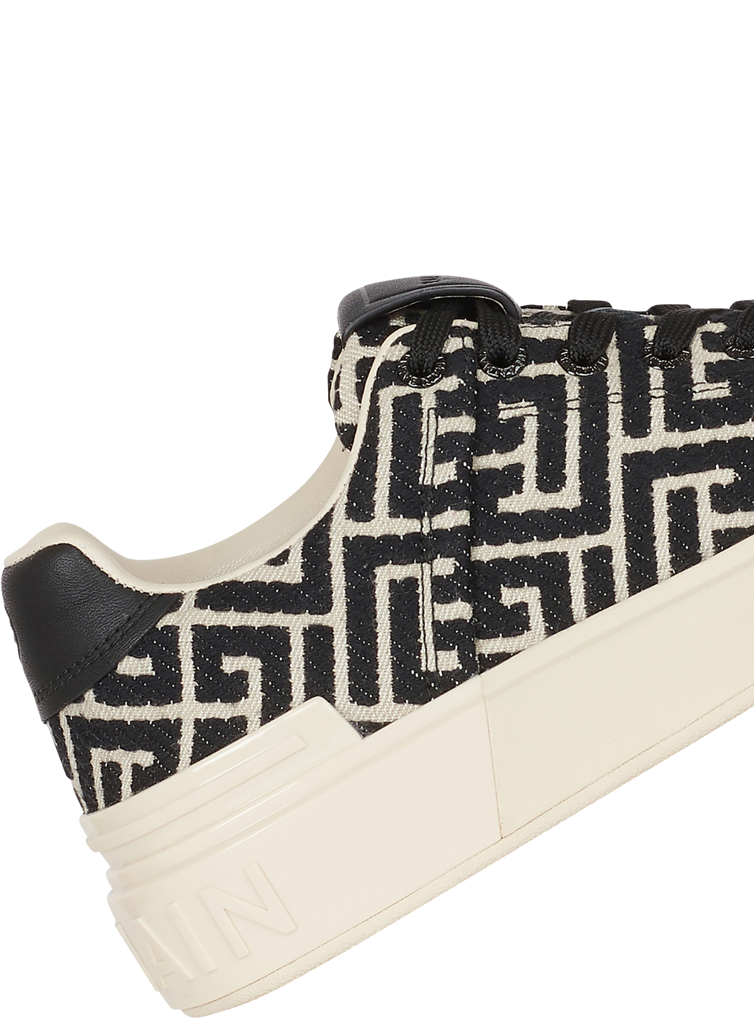 Bicolor jacquard B-Court sneakers - 7