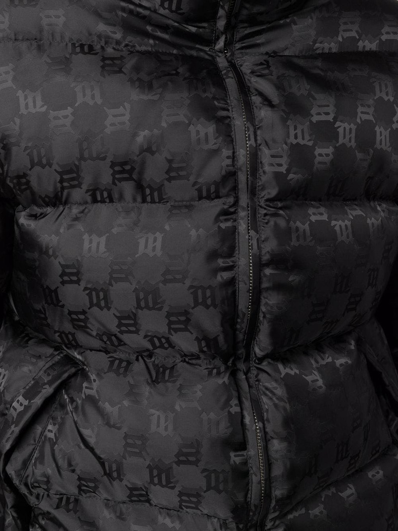 zipped padded jacket 6