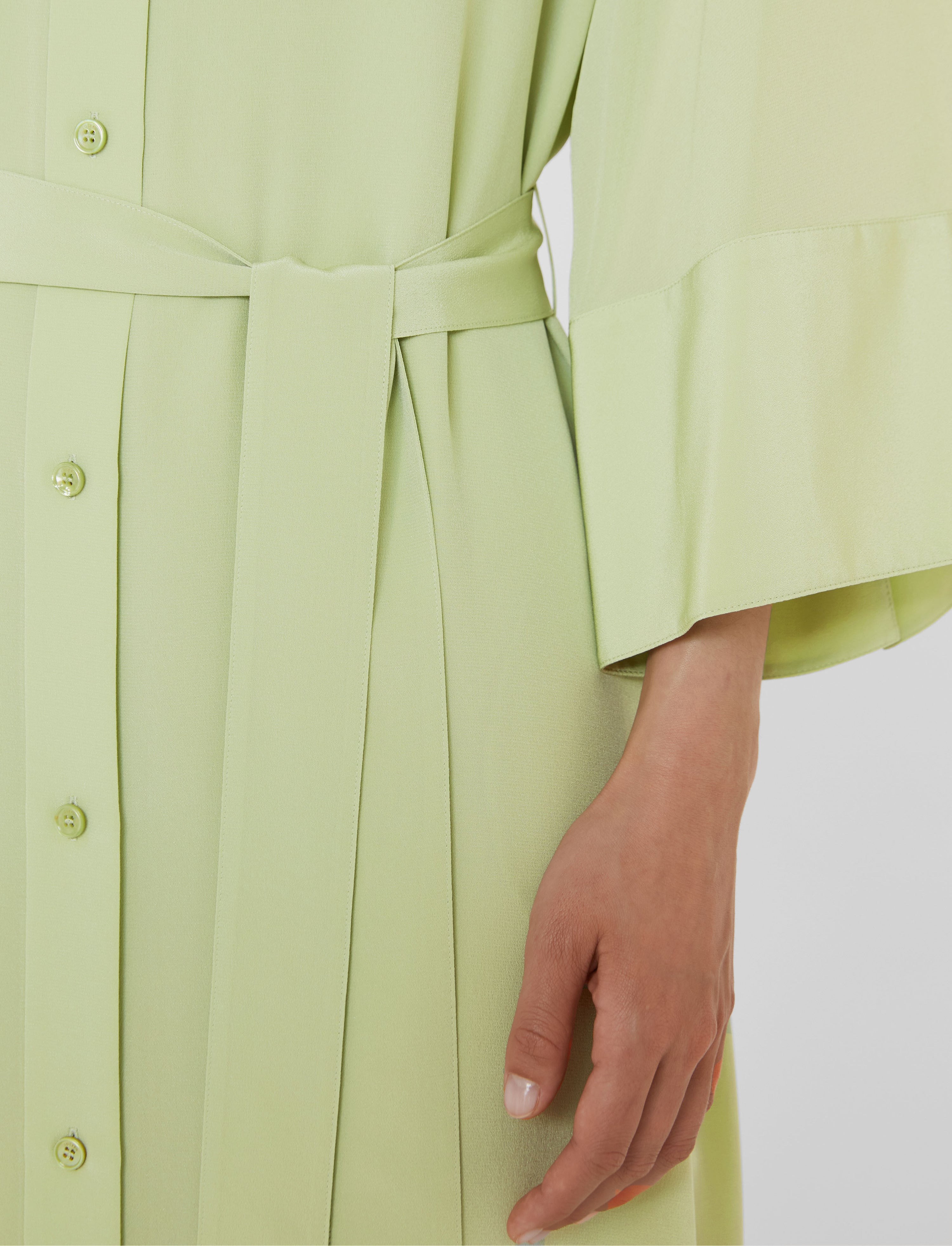 Darius Crepe de Soie Silk Dress - 4