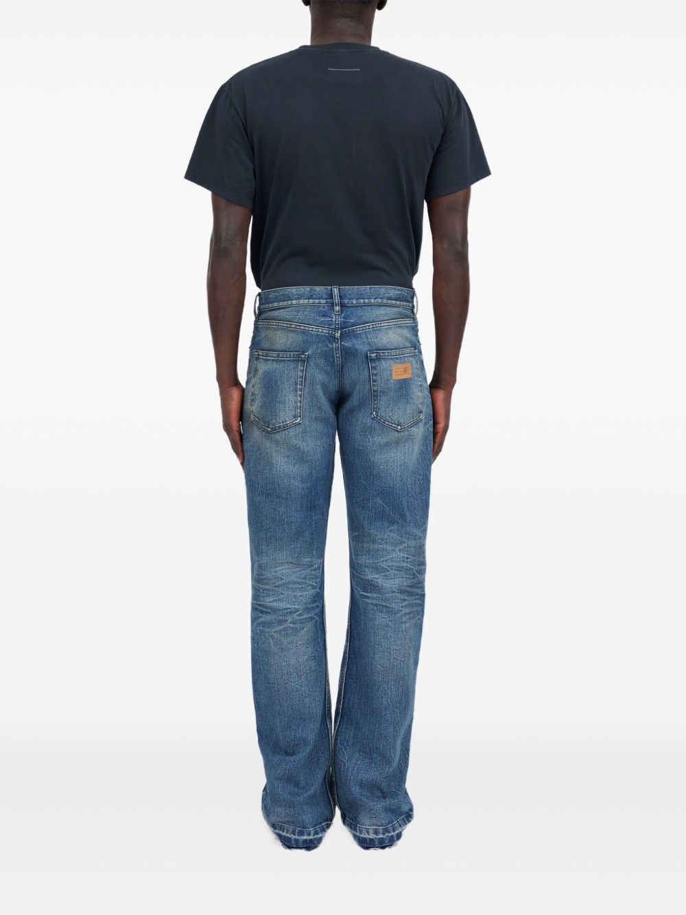 Numbers-motif jeans - 5