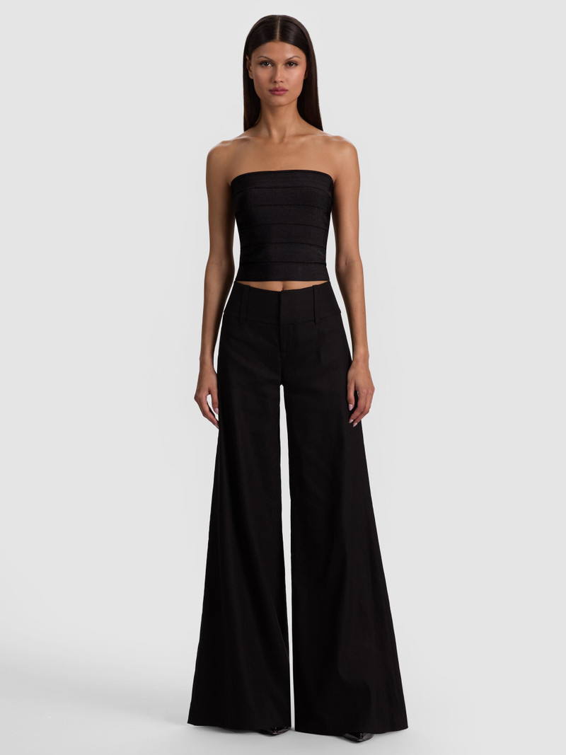 ALISON BANDAGE TUBE TOP - BLACK 3