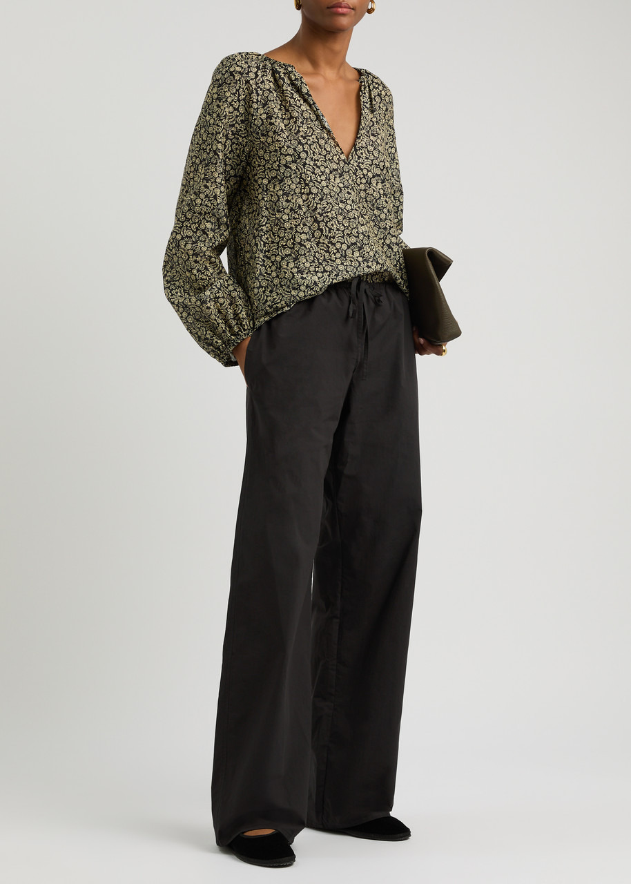 Matteau Wide-leg Cotton Trousers - 4