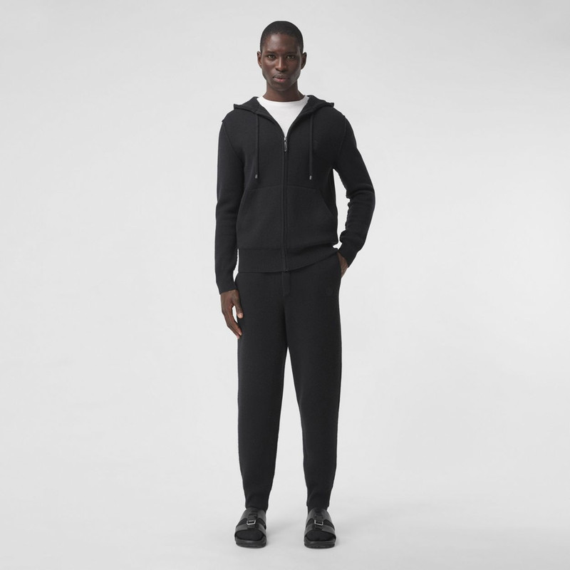 Burberry Monogram Motif Cashmere Blend Jogging Pants outlook