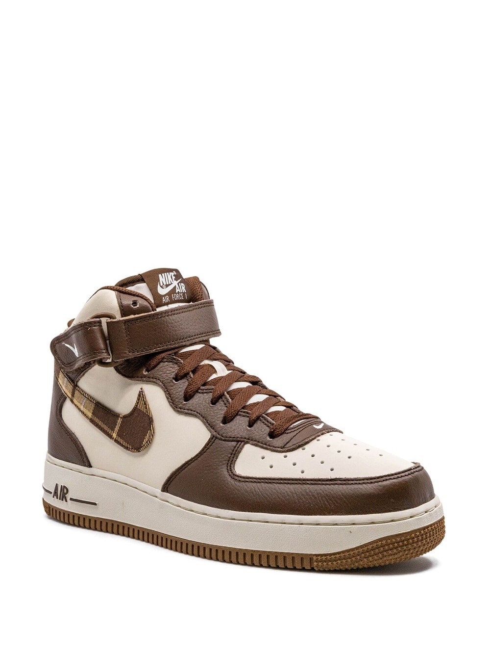 Air Force 1 Mid "Brown Plaid" sneakers - 2