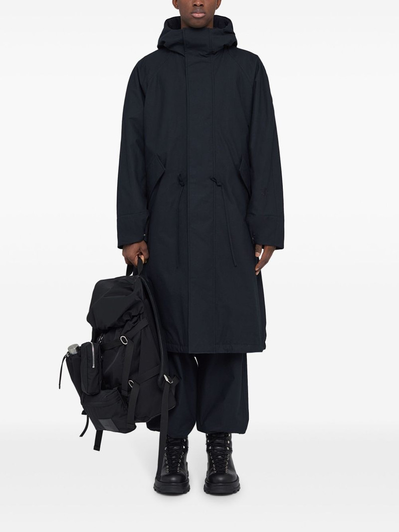 Jil Sander hooded padded parka coat outlook