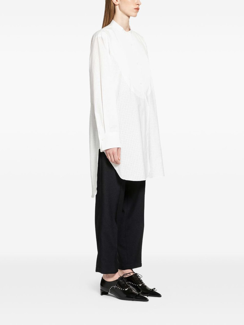 Jil Sander band collar shirt outlook