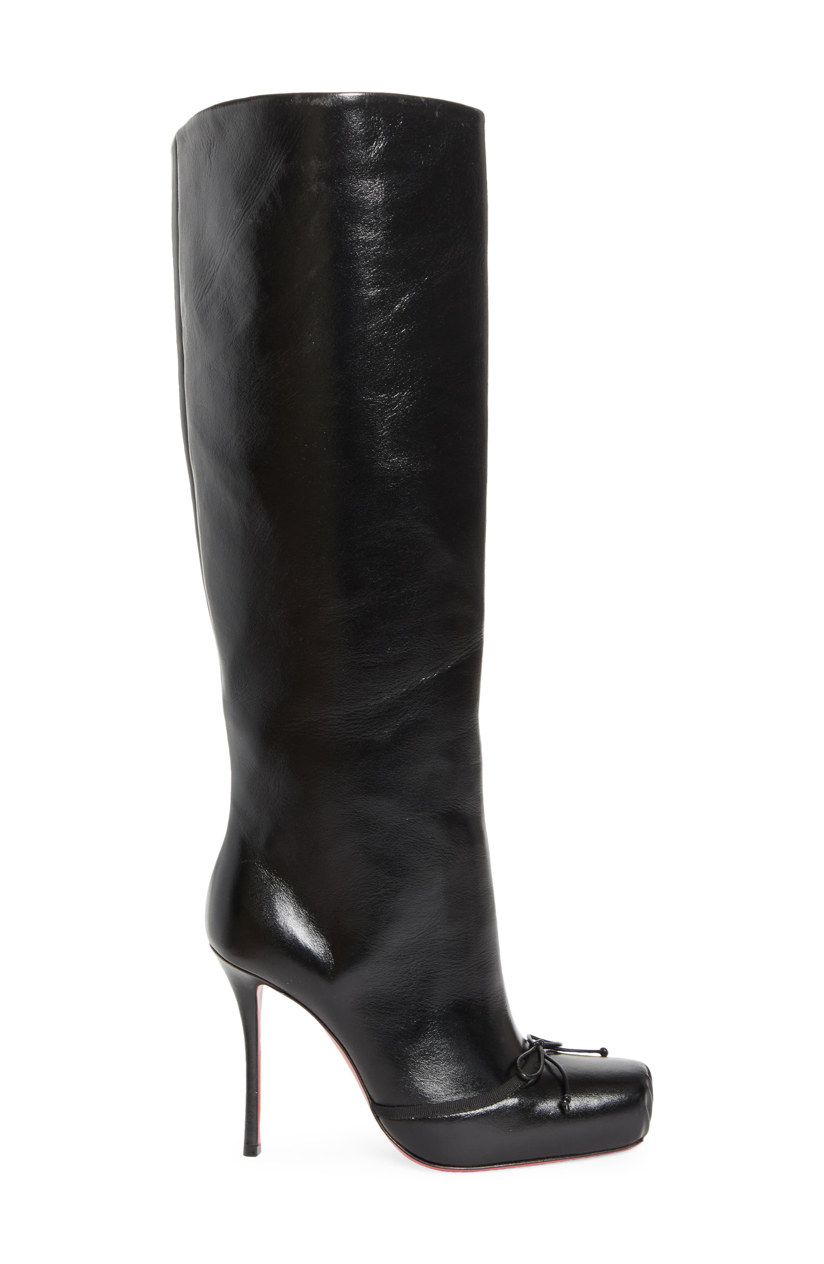 Christian Louboutin Cassia Knee High Boot in Black at Nordstrom - 3