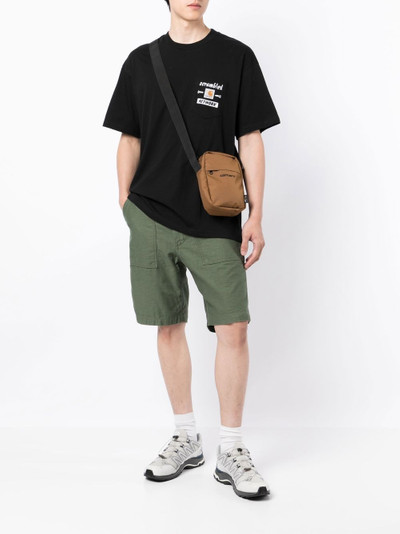 Carhartt Scramble logo-patch slogan-print T-shirt outlook